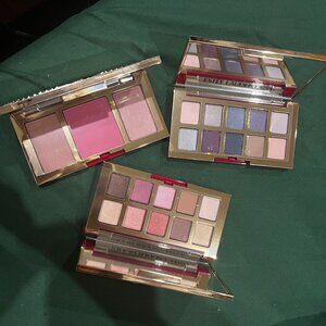 3pc Estée Lauder eyeshadow & cheek palettes